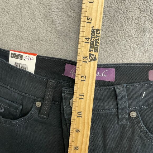 NEW Gloria Vanderbilt Women's 8 Amanda Slimming Jeans 31" Inseam Black - Picture 6 of 14